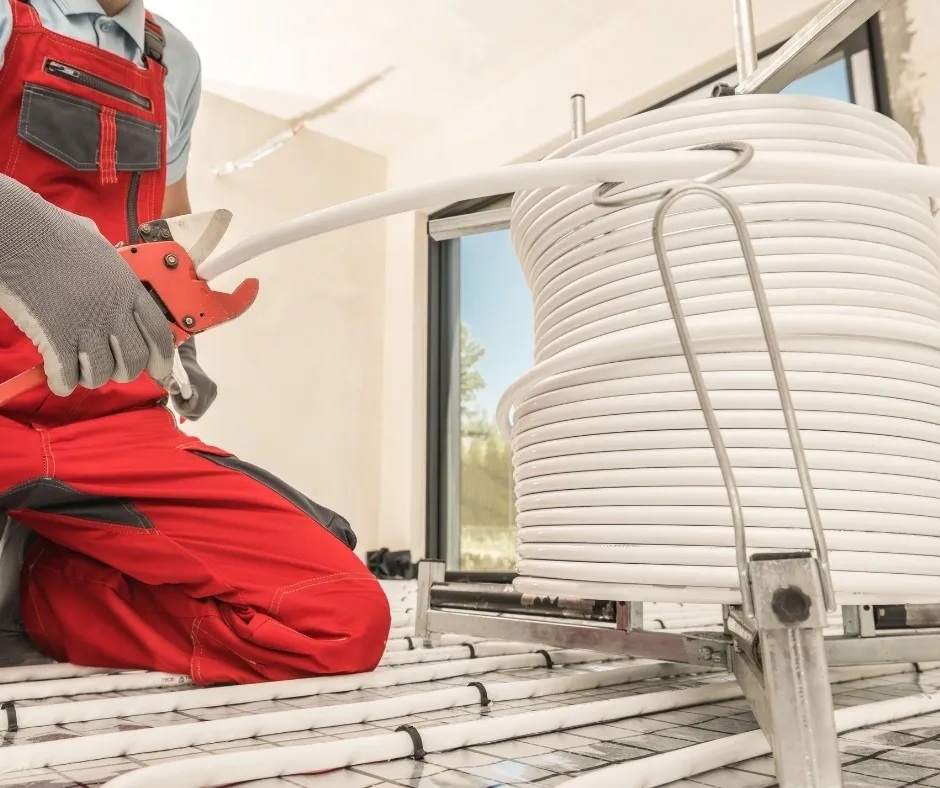 Installing radiant heat